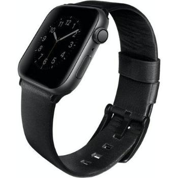 UNIQ Mondain pro Apple Watch série 4 (44 mm), UNIQ-44MM-MONBLK