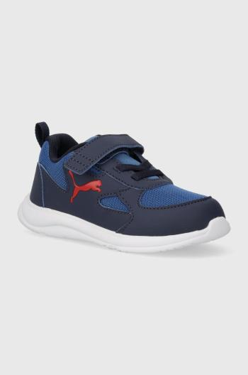 Dětské sneakers boty Puma Fun Racer AC Inf tmavomodrá barva