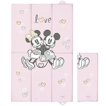 CEBA BABY přebalovací podložka cestovní 50 × 80 cm, Disney Minnie & Mickey Pink (5907672336831)