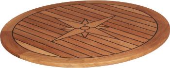 Talamex Teak Tabletop Circle 65cm Lodní stolek, Lodní skládací židle