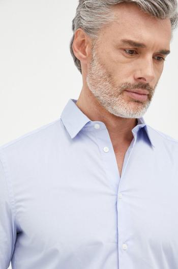 Košile Sisley pánská, slim, s klasickým límcem