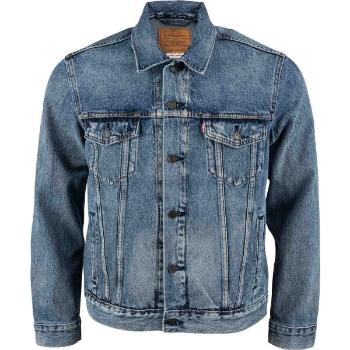 Levi's THE TRUCKER JACKET CORE Pánská jeansová bunda, modrá, velikost L