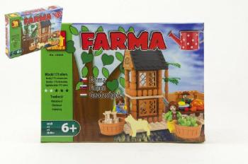 Teddies Dromader Farma 28404 Stavebnice 173ks v krabici 25,5x18,5x4,5cm