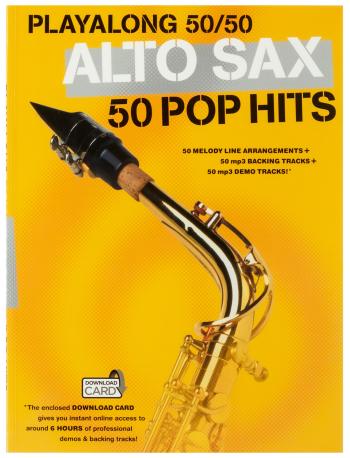 MS Playalong 50/50: Alto Sax - 50 Pop Hits