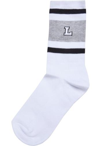 Urban Classics College Team Socks black/heathergrey/white - 43–46