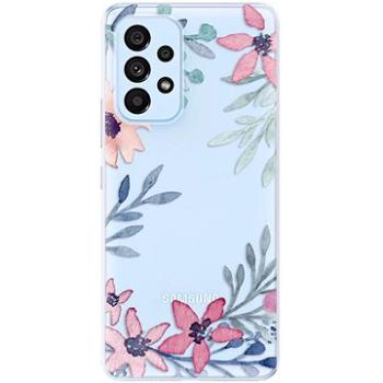 iSaprio Leaves and Flowers pro Samsung Galaxy A73 5G (leaflo-TPU3-A73-5G)
