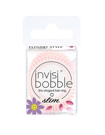 Invisibobble Slim Cuter than you Pink gumička do vlasů 3 ks