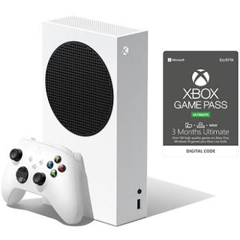 Xbox Series S + Xbox Game Pass Ultimate - 3 měsíční předplatné (RRS-00010)