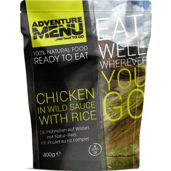 Kuřecí na divoko s rýží 400 g - Adventure Menu