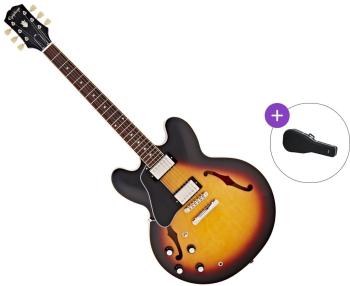 Epiphone ES-335 LH SET Vintage Sunburst Semiakustická kytara