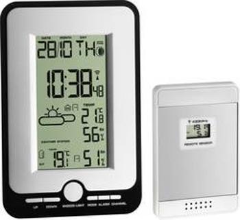 Digitální bezdrátová meteostanice TFA Dostmann MULTY 35.1134.10, Max. dosah 80 m, stříbrná