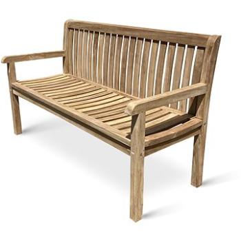 TEXIM Lavice zahradní KINGSBURY, teak 150 cm (8592301023021)