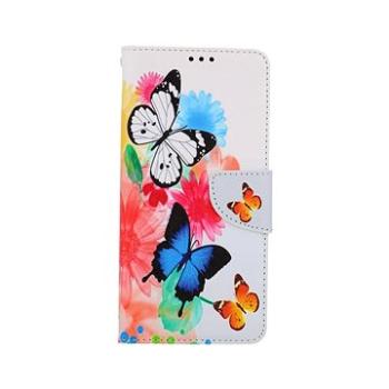 TopQ Xiaomi Poco X3 knížkové Barevné s motýlky 60983 (Sun-60983)