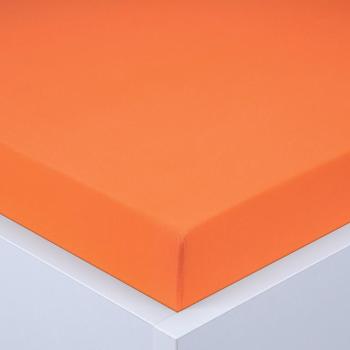 Napínací prostěradlo jersey EXCLUSIVE oranžové sada 2 ks 90 x 200 cm