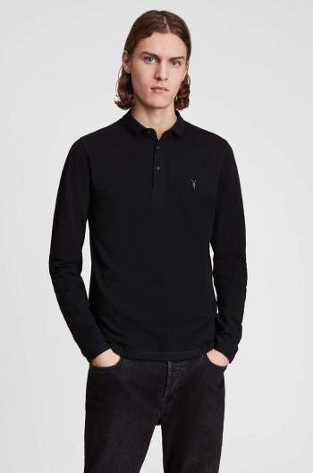 AllSaints - Tričko s dlouhým rukávem Reform Polo