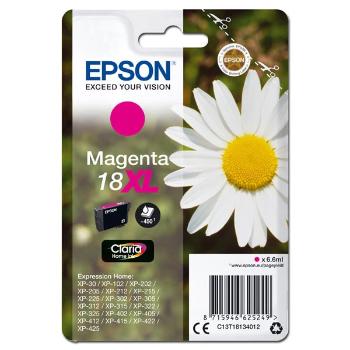EPSON T1813 (C13T18134012) - originální cartridge, purpurová, 6,6ml