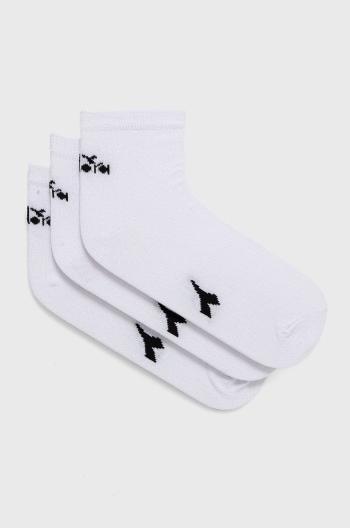 Ponožky Diadora (3-PACK) bílá barva