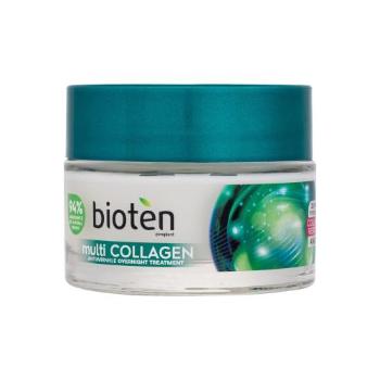 Bioten Multi-Collagen Antiwrinkle Overnight Treatment 50 ml noční pleťový krém pro ženy proti vráskám