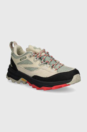 Boty Jack Wolfskin Cyrox Texapore Low dámské, zelená barva, 4064291