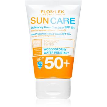 FlosLek Laboratorium Sun Care tónovací krém pro suchou až citlivou pleť SPF 50+ 50 ml