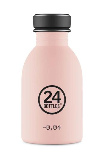 Láhev na vodu 24bottles Urban Bottle 250ml Dusty Pink růžová barva, Urban.250ml.STONEpink