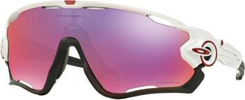 Oakley Jawbreaker 929005 Polished White/Black/Prizm Road Cyklistické brýle