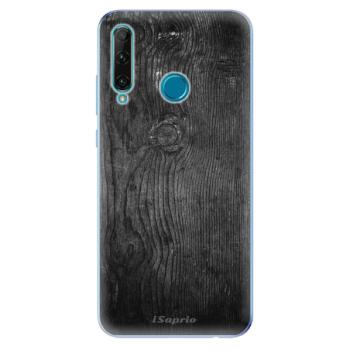 Odolné silikonové pouzdro iSaprio - Black Wood 13 - Honor 20e