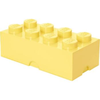 LEGO Úložný box 25 x 50 x 18 cm Světle žlutá