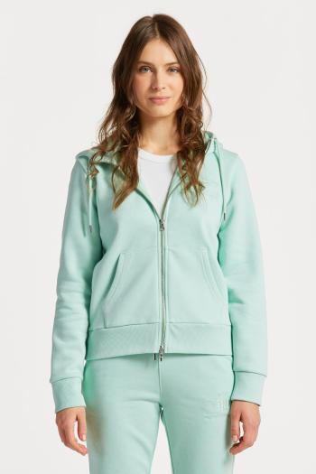 MIKINA GANT REG TONAL SHIELD ZIP HOODIE zelená XS