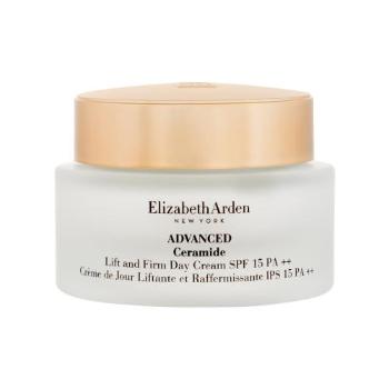 Elizabeth Arden Ceramide Advanced Lift and Firm Day Cream SPF15 50 ml denní pleťový krém na všechny typy pleti; proti vráskám