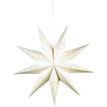 Markslöjd 700320 - Vánoční dekorace SOLVALLA 1xE14/25W/230V bílá 75 cm (113888)