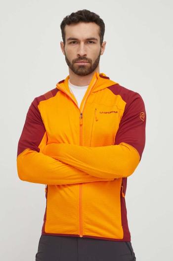 Sportovní mikina LA Sportiva Existence Hoody oranžová barva, s kapucí, P53102320