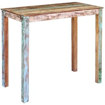 Barový stůl masivní recyklované dřevo 115x60x107 cm (243453)