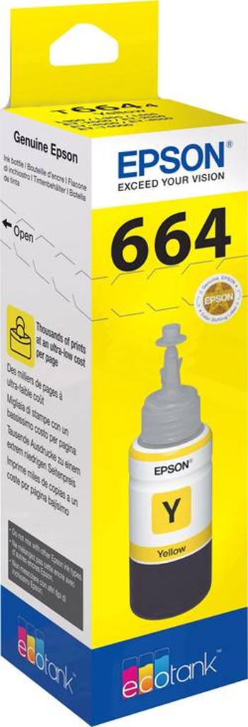 Epson Ink refill T6644 originál žlutá C13T66444010