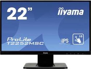 Dotykový monitor 54.6 cm (21.5 palec) Iiyama ProLite T2252MSC N/A 16:9 7 ms VGA, HDMI™, DisplayPort IPS LED