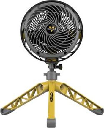 Stojanový ventilátor Vornado Heavy Duty EXO5, 37.2 W, žlutá, šedá