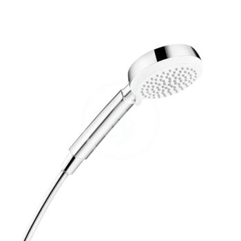 HANSGROHE Crometta 100 Sprchová hlavice Vario, 4 proudy, EcoSmart 9 l/min, bílá/chrom 26827400