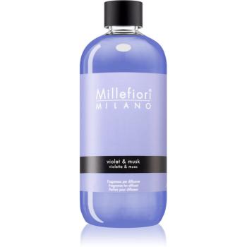 Millefiori Natural Violet & Musk náplň do aroma difuzérů 500 ml