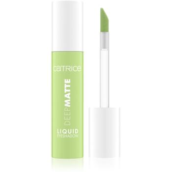 Catrice Deep Matte tekuté oční stíny odstín 040 Lime Light 4 ml