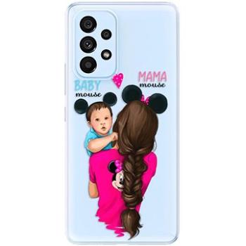 iSaprio Mama Mouse Brunette and Boy pro Samsung Galaxy A53 5G (mmbruboy-TPU3-A53-5G)