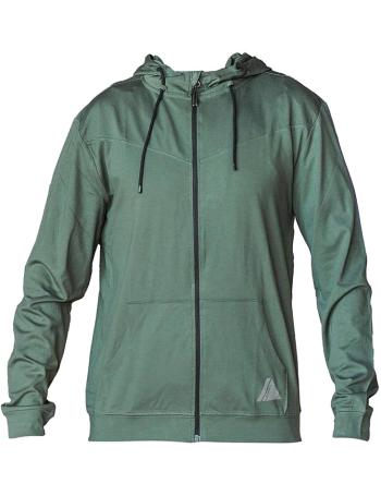 Zelená sportovní mikina joma indoor gym zip-up hoodie vel. XL