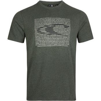O'Neill GRAPHIC WAVE SS T-SHIRT Pánské tričko, khaki, velikost XXL