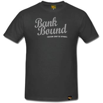 Prologic triko bank bound custom dark grey tee-velikost s