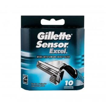 Gillette Sensor Excel náhradní břit náhradní břit 10 ks pro muže