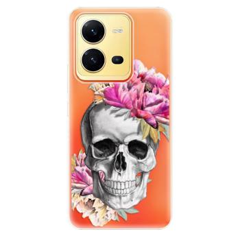 Odolné silikonové pouzdro iSaprio - Pretty Skull - Vivo X80 Lite 5G