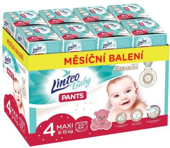 LINTEO Baby Pants 4 Maxi Premium 9-15 kg 176 ks