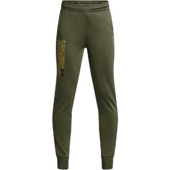 Under Armour ARMOUR FLEECE Chlapecké kalhoty, khaki, velikost