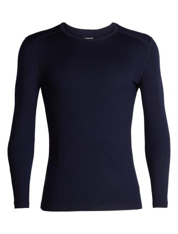 pánské merino triko ICEBREAKER Mens 260 Tech LS Crewe, Midnight Navy velikost: L