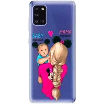 iSaprio Mama Mouse Blonde and Boy pro Samsung Galaxy A31 (mmbloboy-TPU3_A31)