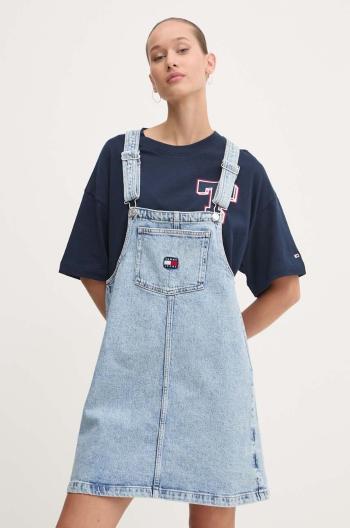 Džínové šaty Tommy Jeans modrá barva, mini, DW0DW18665